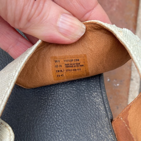 Fitflop “The Skinny” Wedge Sandals - Picture 9 of 14